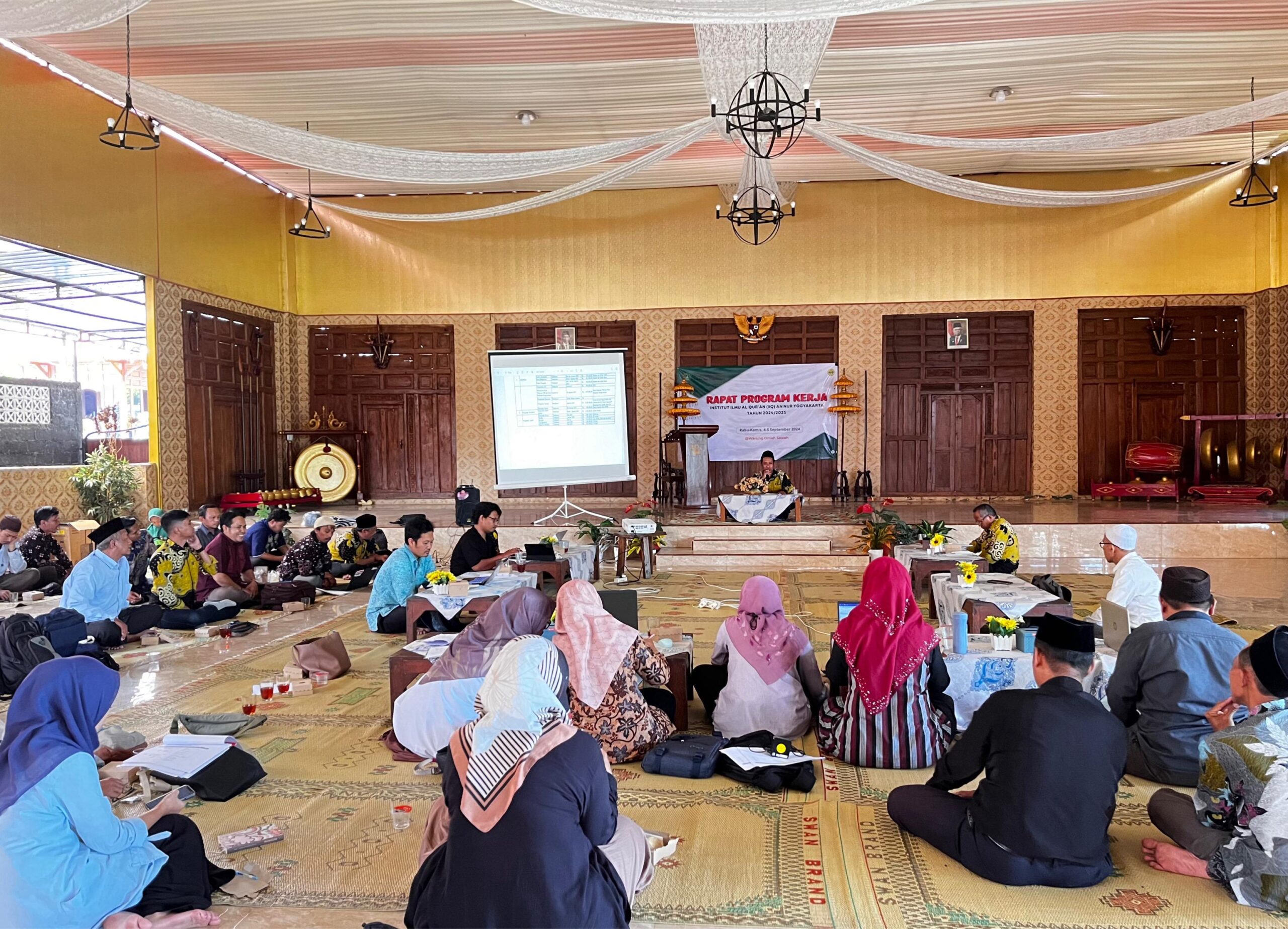 Rapat Program Kerja IIQ An Nur Yogyakarta Tahun Ajaran 2024/2025