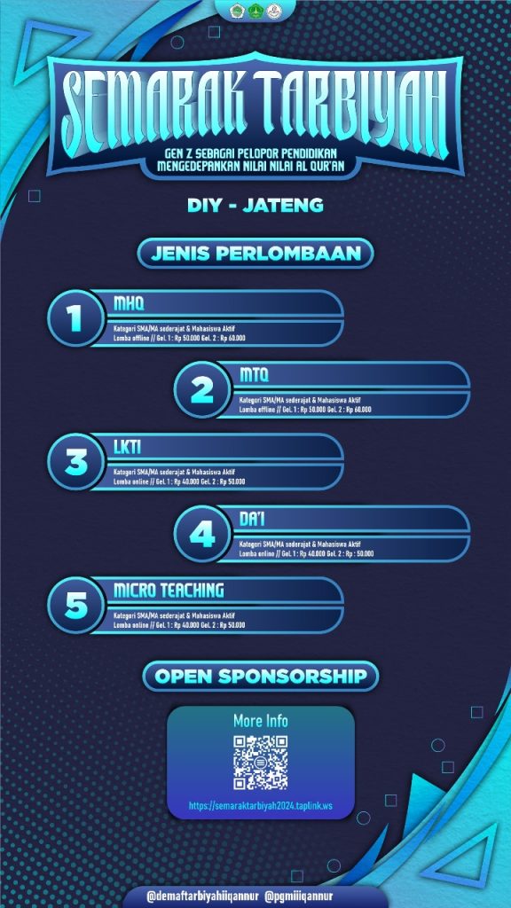 WhatsApp Image 2024 11 06 at 15.35.10 - Gelombang 1 Pendaftaran Semarak Tarbiyah 2024 Resmi Dibuka!