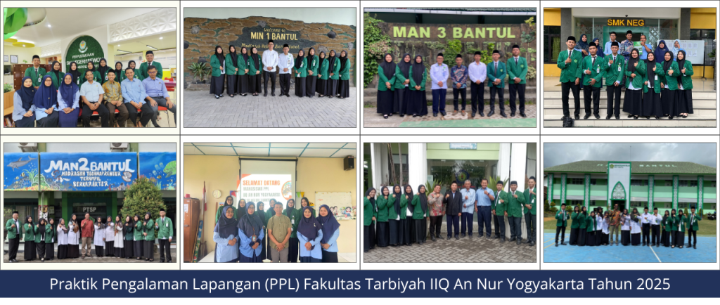 Praktik Pengalaman Lapangan PPL Fakultas Tarbiyah IIQ An Nur Yogyakarta Tahun Akademik 20242025 - PPL IIQ An Nur Yogyakarta 2025 Diterjunkan, Lina: Strategi Fakultas Tarbiyah Menyiapkan Mahasiswa Menghadapi Dunia Profesional