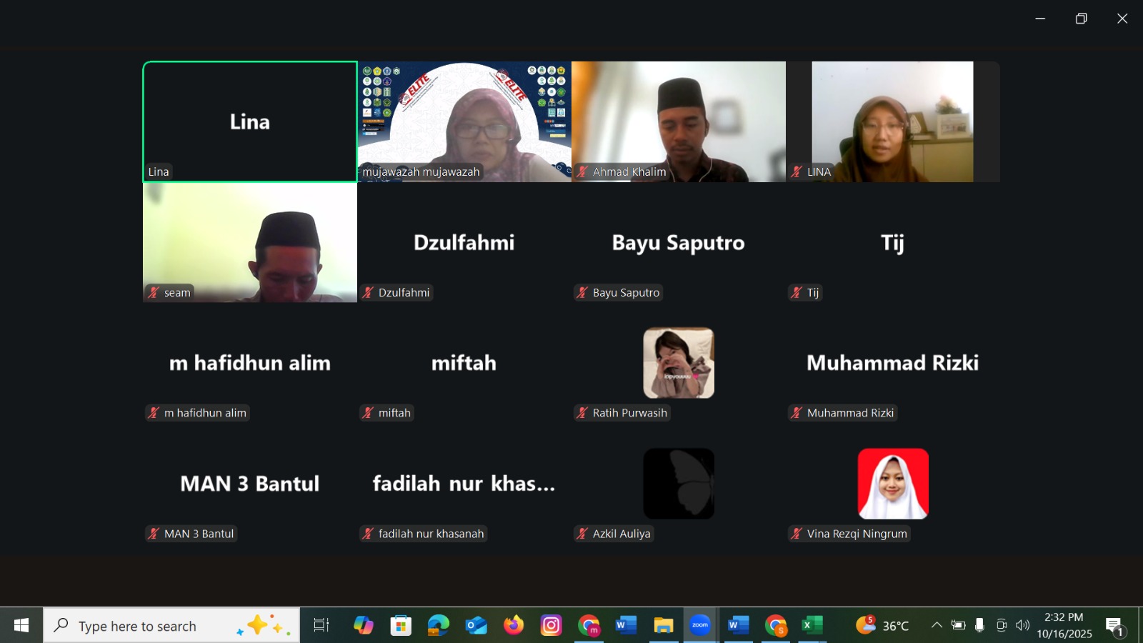 Kawal Kelulusan Mahasiswa, Fakultas Tarbiyah Gelar Monev Tugas Akhir Angkatan 2019-2021