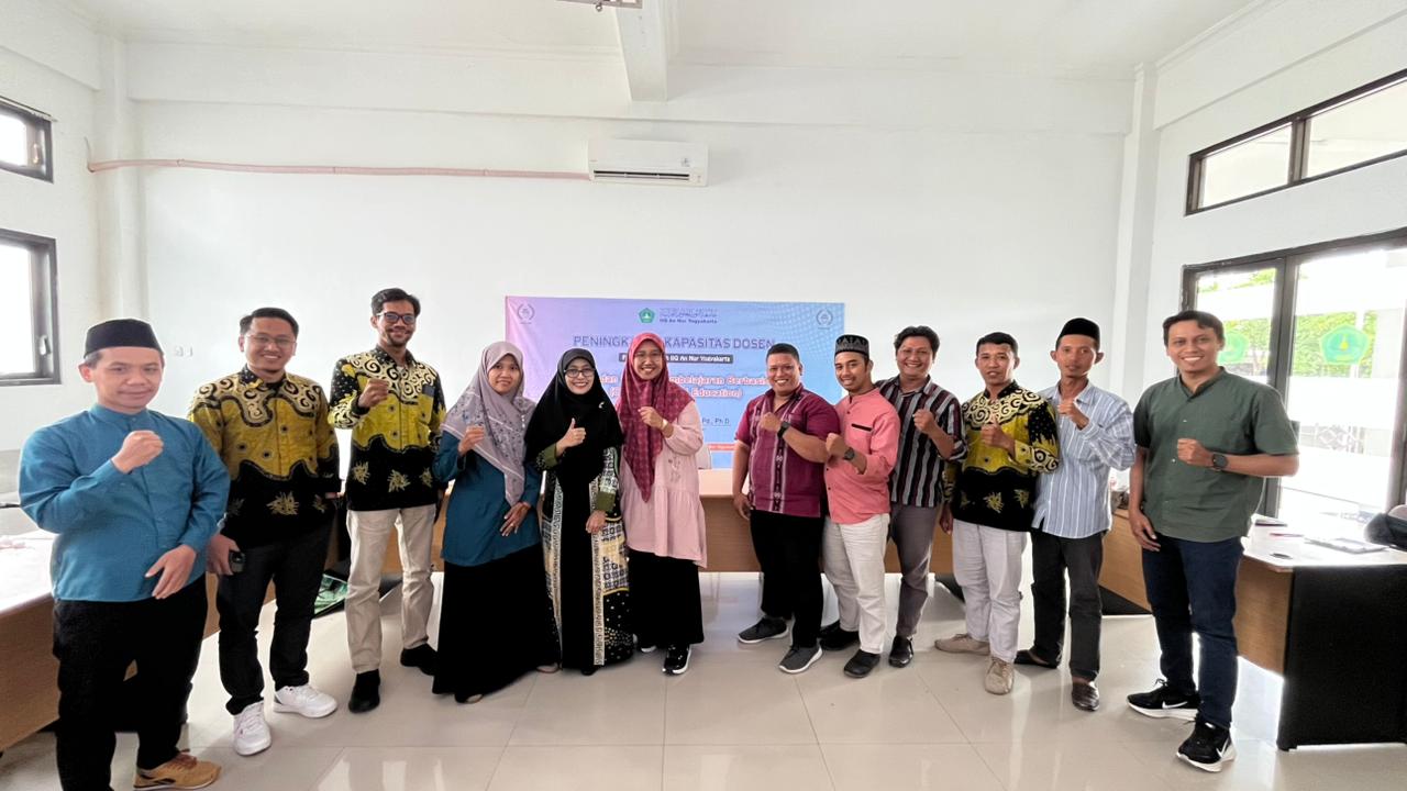 Komitmen Peningkatan Mutu Akademik, Fakultas Tarbiyah IIQ An-Nur Yogyakarta Selenggarakan Pelatihan OBE