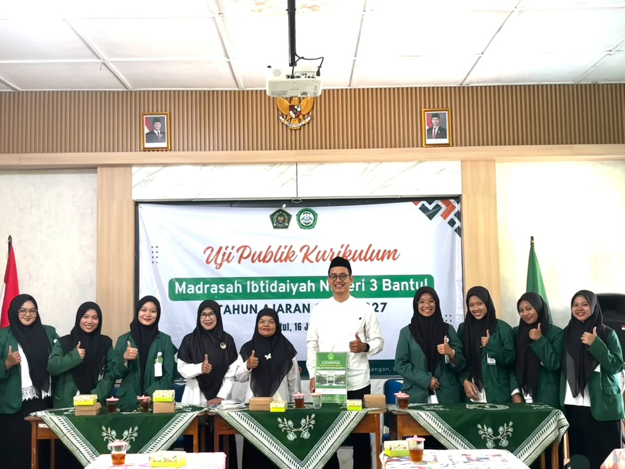Penerjunan Program Praktik Lapangan Persekolahan (PLP) Tahun 2026 Fakultas Tarbiyah IIQ An Nur Yogyakarta di MIN 3 Bantul