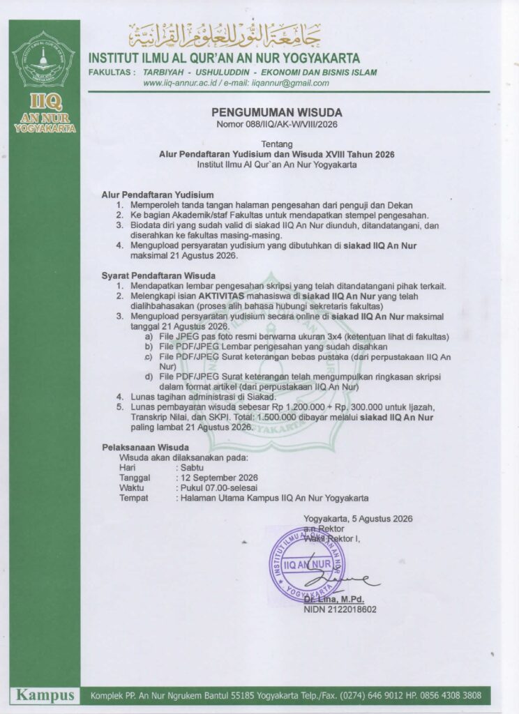 Pengumuman Wisuda Angkatan XVIII 2026 1 page 0001 - PENGUMUMAN WISUDA 2026